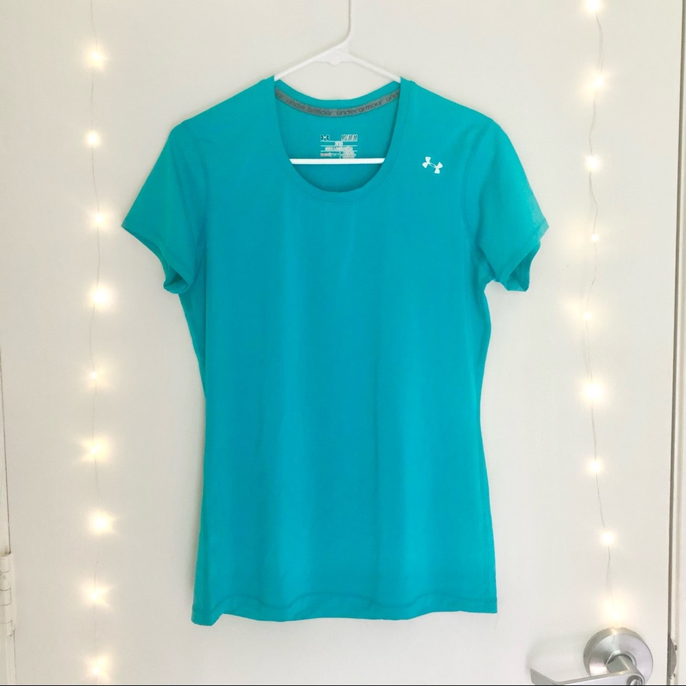 3/$25 Under Armor Teal Dry Fit Shirt